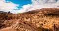 Moon Valley scenery near La Paz in Bolivia Royalty Free Stock Photo