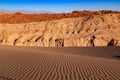 Moon valley / valle de la luna in the Atacama desert, Chile Royalty Free Stock Photo