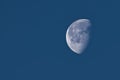 The Moon in a Waning Gibbous Phase Royalty Free Stock Photo