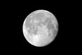 Moon - Waning Gibbous - space