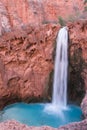 Mooney Falls in Havasu Canyon Royalty Free Stock Photo