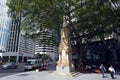 Mooney Memorial Fountain in Brisbane CBD