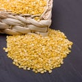 Moong Daal lentils Royalty Free Stock Photo