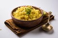 Moong dal khichdi or khichri, Indian national Dish Royalty Free Stock Photo