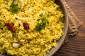 Moong dal khichdi or khichri, Indian national Dish Royalty Free Stock Photo