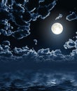 Moonlight Royalty Free Stock Photo