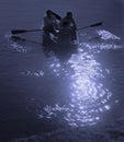 Moonlight boating