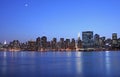 Moonlight over Manhattan Royalty Free Stock Photo