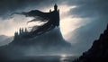 Eerie Skies: The Castle\'s Dementor Encounter