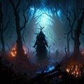 Moonlit Serenade - AI Generative By Halloween AI