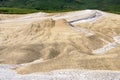 The moonscape Berca Mud Volcanoes