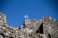 Moonset in Macchu Picchu