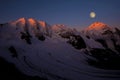 Moonset Mountains