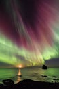 Moonset at Reykjanes