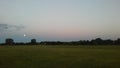 Moonset during Sunrise.