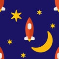 Moonshot pattern Royalty Free Stock Photo