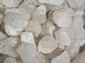 moonstone (adular) gem stone as natural mineral rock Royalty Free Stock Photo