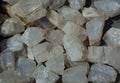 Moonstone adular gem stone as natural mineral rock Royalty Free Stock Photo