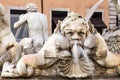 The Moor Fountain. Roma. Italy.