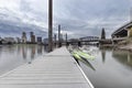 Moorage at Portland Downtown Waterfront Royalty Free Stock Photo