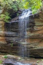 Moore Cove Falls in Transylvania County North Carolina