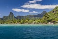 Moorea island Lagoon - French Polynesia Royalty Free Stock Photo