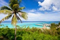 Moorea island landscape Royalty Free Stock Photo