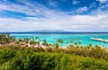 Moorea island landscape Royalty Free Stock Photo