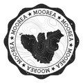 Moorea outdoor stamp.