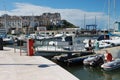 Port of Peschici, in Puglia.