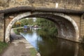 Moored canalside for the night