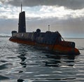 A Australian Oberon submarine, named the Otama-ex WWII