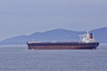 Moored Tanker off California Coast