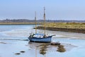 Moored Yacht on the Solent Royalty Free Stock Photo