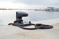 Mooring Bollard-Yacht Sailing Dockside Rope