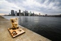 Mooring Cleat in Brooklyn pier [Horizontal]