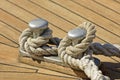 Mooring rope Royalty Free Stock Photo