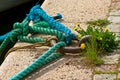 Mooring rope Royalty Free Stock Photo