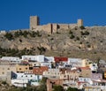Moorish Castle of Jaen Royalty Free Stock Photo