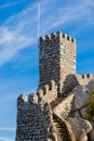 Moorish castle, Sintra Royalty Free Stock Photo