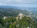 Moorish Castle in Sintra Portugal Royalty Free Stock Photo