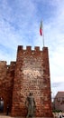 Moorish castle on top of a hill in Silves