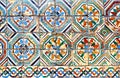 Moorish ceramic tiles Royalty Free Stock Photo