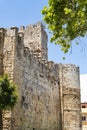 Moorish defensive walls Marbella Spain