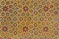 Moorish painting on wood Royalty Free Stock Photo