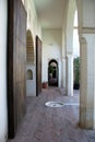 Moorish passageway, Malaga castle. Royalty Free Stock Photo