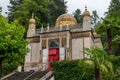 Moorish Pavilion at the park of Linderhof palace in Bavaria