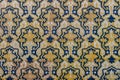 Moorish style ceramic tiles in geometrical patterns from Seville