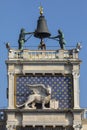 St. Marks Clock Tower in Venice Royalty Free Stock Photo