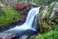 Moose Falls Yellowstone National Park Royalty Free Stock Photo